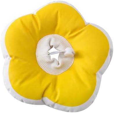 JWORRA Adjustable Cat Recovery Collar Pet Cone Collar Cat Cone Collar for Anti-Bite Lick Wound Healing Protection Cotton Collar Pet medical For rehabilitation grooming after pet surgery