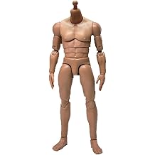 1/12 Scale Male Body Removable Neck Flexible 6inches Soldier Action Figure Body Doll Miniature Figure Body Collection