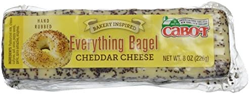 Cabot Everything Bagel Cheese, 8 oz