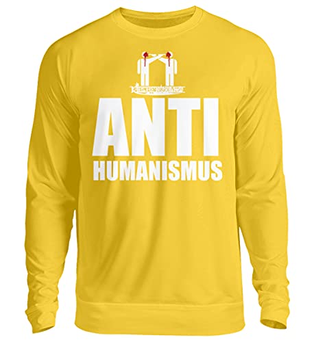 Pull unisexe jaune soleil Generisch Kirchenbrand en taille L pour adulte