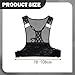 rockible Running Vest Reflective Strip with Pockets for Backpacking Mountaineering Outdoor Football