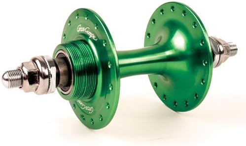 Gran Compe TRACK REAR 32-HOLE GREEN 120MM FIXED/FIXED 332 GRAMS