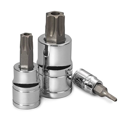 Neiko 10073A Tamper Proof Torx Bit Socket Set |13-Piece | S2 Steel Bits & Cr-V Steel Sockets | Tt8 – Tt60 #TOP1