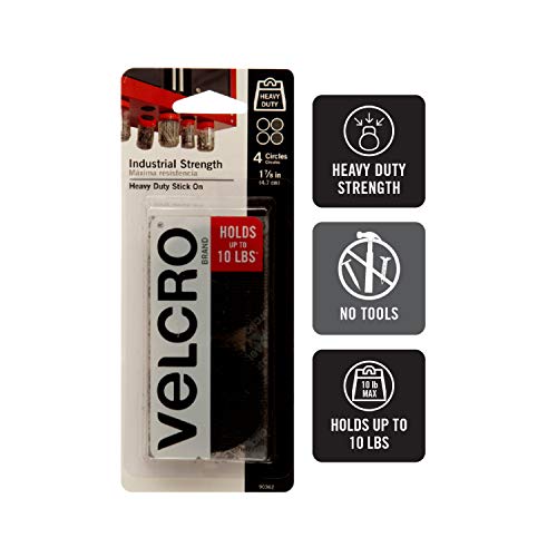 VELCRO Brand Adesivos de fixação industrial | Resistência resistente de grau profissional | Uso inte