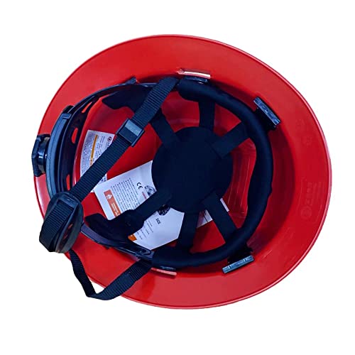 Customized Safety Hard Hat Construction Work Safety Helmet Adjustable Ratchet Suspension Full Brim With Abs Shell Construction Hat（Style1/Pattern5） #TOP6