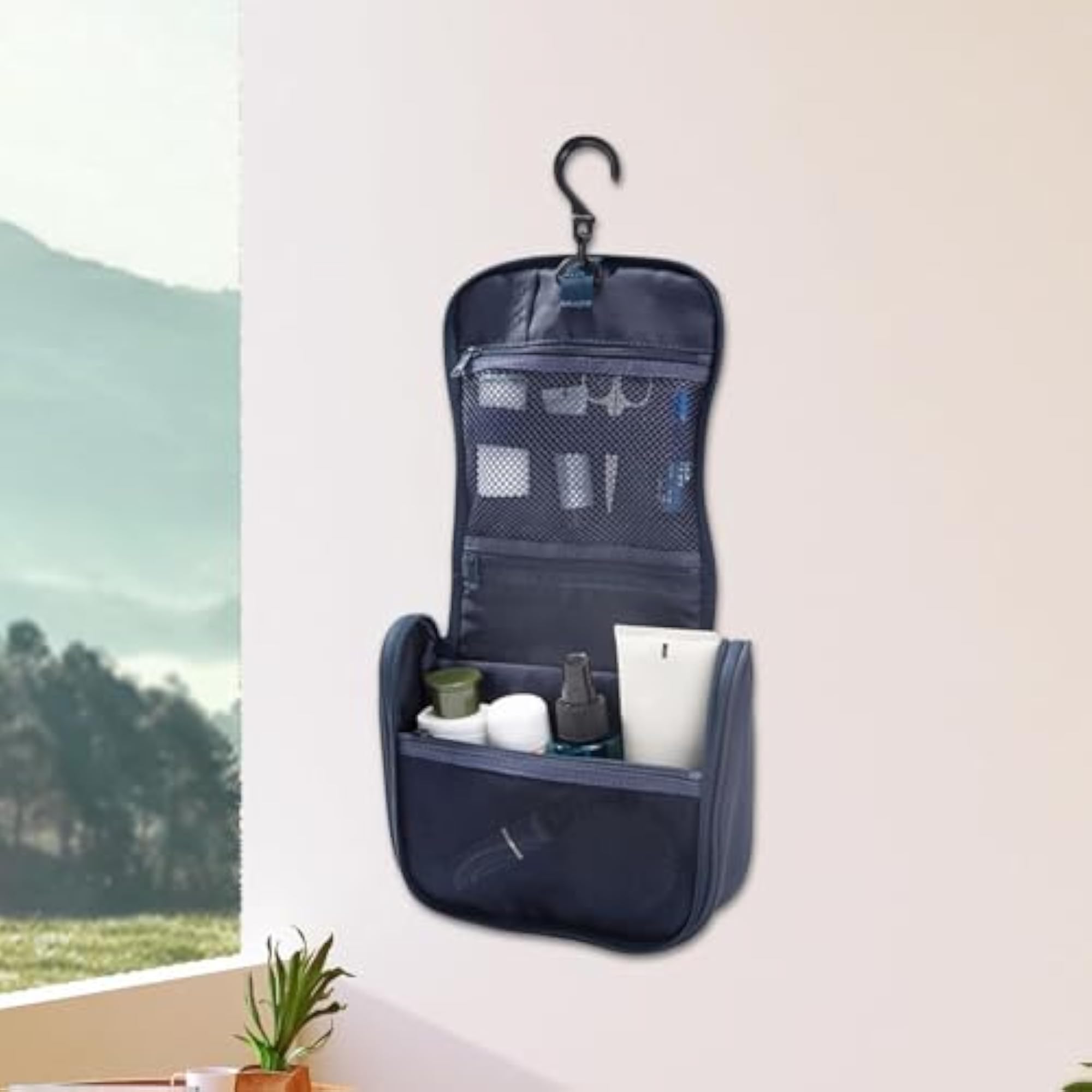 Travel Makeup Bag Gift, Multifunction Case, Blue
