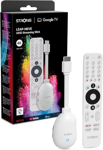 STRONG LEAP-NEVE Streaming Stick 4K UHD con Porta Ethernet, Dolby