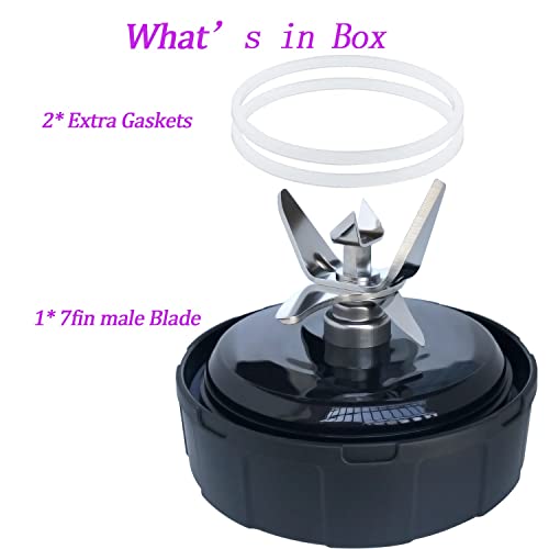 [ New Model] Replacement Blender Blade For Ninja Accessories, Only Compatible With Nutri Ninja Foodi Power Blender Ss300, Ss300C, Ss351, Ss351C, Ss351Tgt, Co351B, Ss100, Ss101, Ss101C, Ss101Tgt #TOP4