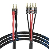 Fabricado con cable premium Canamey 4S12F, consta de 4 hebras de conductores de cobre sin oxígeno (OFC), cada conductor contiene 35 cables de cobre, proporcionan una conductividad y durabilidad óptimas.