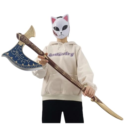 damdos Halloween-Cosplay-Requisiten, 94 cm, God-War Axt, Cosplay, Geist, Wikinger-Axt, Schaumstoff, Leviathan, Kratos, Axt, Waffe, Geburtstagsgeschenke, God-Kriegsaxt