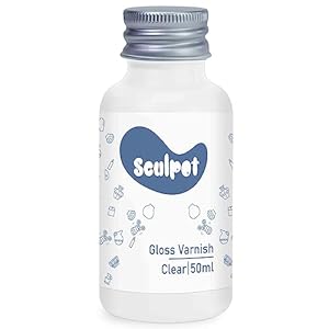 Kintsukuroi Air Dry Clay Gloss Varnish, 50ml