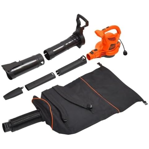 BLACK+DECKER 3-in-1 Electric Leaf Blower, Vacuum, and Mulcher Cover