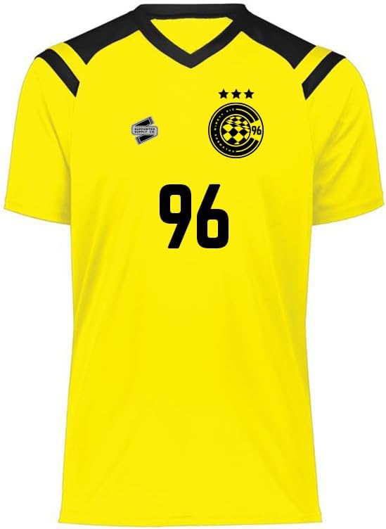 Youth Columbus Soccer Yellow Short Sleeve Jersey
