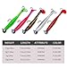 9KM DWLIFE Soft Fishing Lures for Bass Fishing -5 Pack Paddle Tail Swim Baits Double Hooks Catfish Bait T-Tail Lures for Freshwater & Saltwater