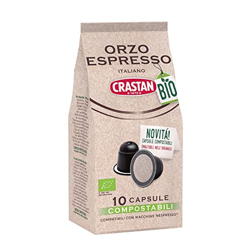 CRASTAN 1870, 10 Capsule, 1 Box da 10 Capsule Compostabili