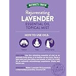 Nature's Truth Lavender Essential Oil Spray | 2.4 fl oz | Room Aroma Mist, Topical Use, & Yoga - Image 2