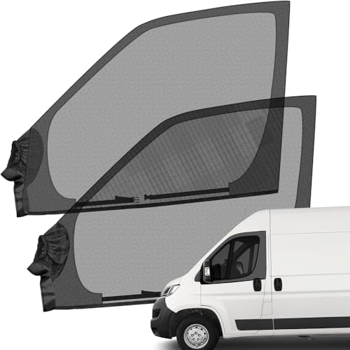 Moustiquaires Fiat Ducato pare-soleil en maille respirante haute densité