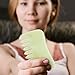 Beavorty Jade Scraping Board for Body and Massage Natural Jade Massage Tool for Facial and Scalp Relaxation for and Beauty Care