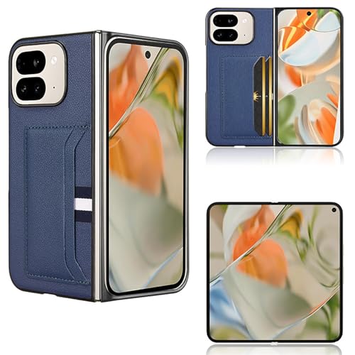 Google Pixel 9 Pro Fold P[X sNZ 9ProFold ܂ݎgуP[X J[h胉C`یJo[ {v U[ ϏՌ Sʕی X}zP[X ^ y EȒP O\yu[z