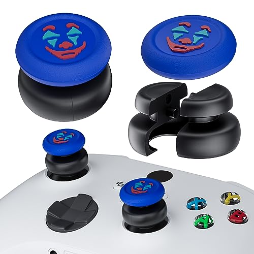 Extensor de palanca de pulgar Xbox Series X mando funda agarre silicona azul Joker 2 juegos
