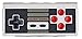 Produktbild 8bitdo NES30 Klassischer Controller für Nintendo NES, kabellos, mit Bluetooth, kompatibel mit Android, PC, Mac, OS, DVD, Ausführung: für das Vereinigte Königreich