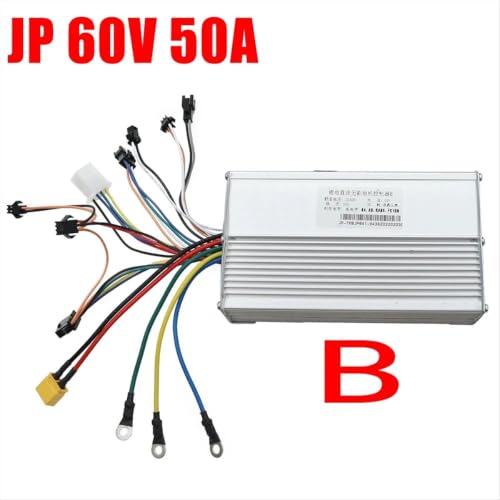 Pantalla LCD de 36V-60V y controlador de 60V 50A para reparar tirones en motor dual 8