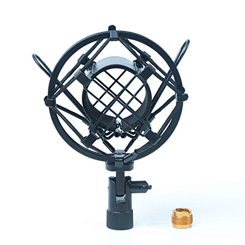 Universal Shock Mount For Shotgun Microphones Fits 5/8 And 3/8 Inch Boom Poles #TOP12