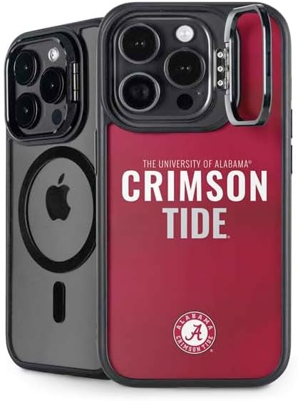 Skinit Kickstand Phone Case Compatible with iPhone 16 Pro Max - Officially Licensed University of Alabama Logo Design