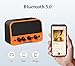 Electric Guitar Amp, Bluetooth 5W Rechargeable Amplifier, Clean &Overdrive Effects 2 Channels with Headphone Output, Small Guitar Amp for Electric Guitars