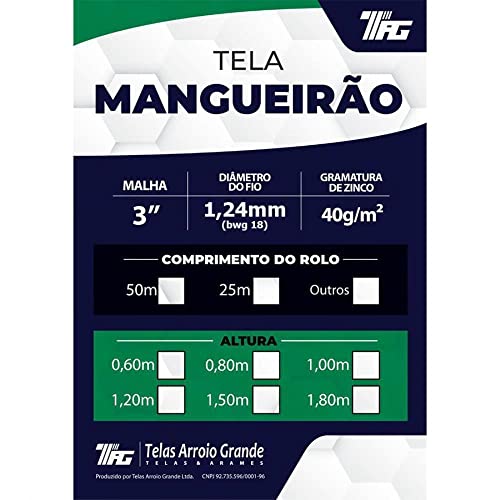 Tela Cerca Mangueirão Malha 3