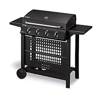 Enders Gasgrill SAN DIEGO NEXT 4, 4 Brenner aus Edelstahl, mit Grillthermometer, kleiner Gasgrill, Camping, Edelstahlrost, Balkon Gas Grill,stabile Seitenablagen #80176 – Ansicht 1