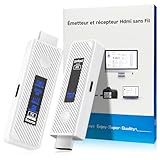 【Écran LED Amélioré】 Moman transmetteur video est équipé d’un nouvel écran LED amélioré qui affiche clairement l’état de connexion, la puissance du signal, l’état de sortie et l’alimentation. Cette mise à niveau complète répond aussi bien aux besoins professionnels que quotidiens, vous aidant à gérer vos tâches plus facilement et efficacement.