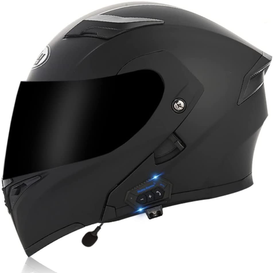 Casque protection moto Bluetooth modulable contre vent et soleil XXL