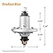 Spindle Replacement GY21098 Fit for John Dee re D140 LA145 Mower - Deck Spindle Fit for John Dee re D130 D105 D160 LA105 LA115 E160 E110 Tractor 42