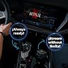 AutoSky AI Box Lite + 4in1 Retractable Car Charger Bundle Wireless CarPlay & Android Auto, Streaming app & YouTube, Fast Charging 100W USBC & 20W Lightning