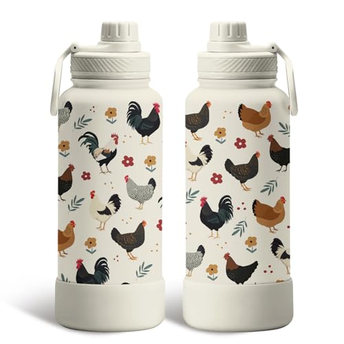 xiiai 34oz Chicken Water Bottle