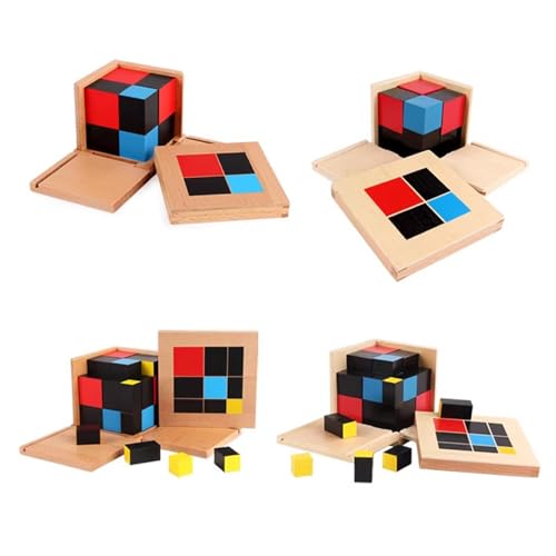Mathématiques difficiles ? Cube arithmétique Montessori binomial pour enfant - 4