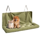 Lpsdssre Funda Protectora para Asiento De Coche De Perros - Alfombrilla Plegable para Parte Trasera De Coche De Mascotas | Cama De Viaje para Perros para Zona Trasera Vehículo | para Remolque