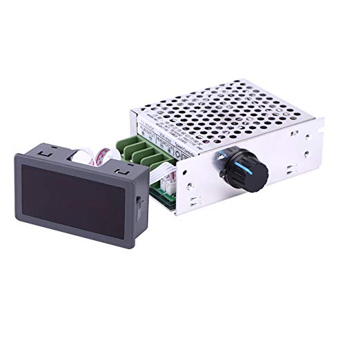 DC DC Controlador de Velocidade de Alta Potência Display Display PoTentiômetro Variável PWM Com Caso