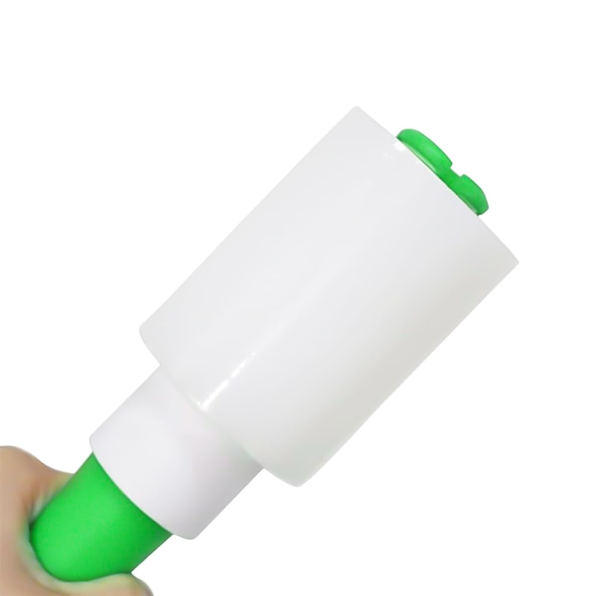 Lot De 2 Rouleaux De Film Rétractable Avec Poignées Et Distributeur De Film Étirable Pour Emballage De Produits, Vert
