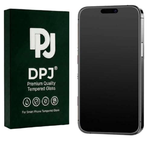 Image of DPJ Matte Tempered Glass for iPhone 14 Plus /iPhone 13 Pro Max [6.7 inch], Anti-Spy Anti-Glare Screen Protector, Edge-to-Edge Full Coverage [Pack of 1] [Matte]