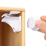 Baby Proofing Magnetic Child Safety Locks for Cabinet Cupboard Drawer Doors 20 Locks 3 Keys