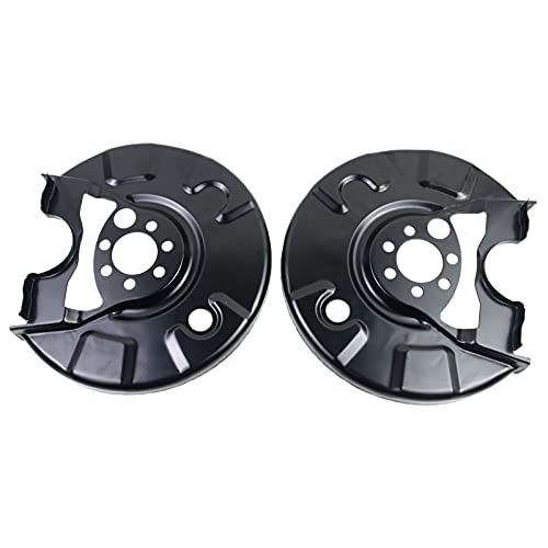 SNLL 2x Placas Traseras de Disco de Freno Trasero Compatibles con 1.8 2.0 2.8 2.9 16V 1988-2000 57601 191615611B Cover