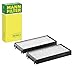 Price comparison product image MANN-FILTER CUK 2941-2 Cabin Air Filter - Pollen Filter with Activated Carbon - (set of 2) for Cars + Transporters