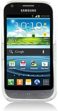 Aimo Wireless SAML300PCPA008 Hybrid Armor Cheeze Case for Samsung Galaxy Victory 4G LTE L300 - Retail Packaging - White