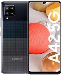 Samsung Galaxy A42 5G Android Smartphone ohne Vertrag, 4 Kameras, großer 5.000 mAh Akku, 6,6 Zoll Super AMOLED-Display, 128 GB/4 GB RAM, 5G Datenverbindung, Handy in Schwarz, deutsche Version