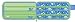 Estuche milan kit 4 estuches con contenido coconut verde
