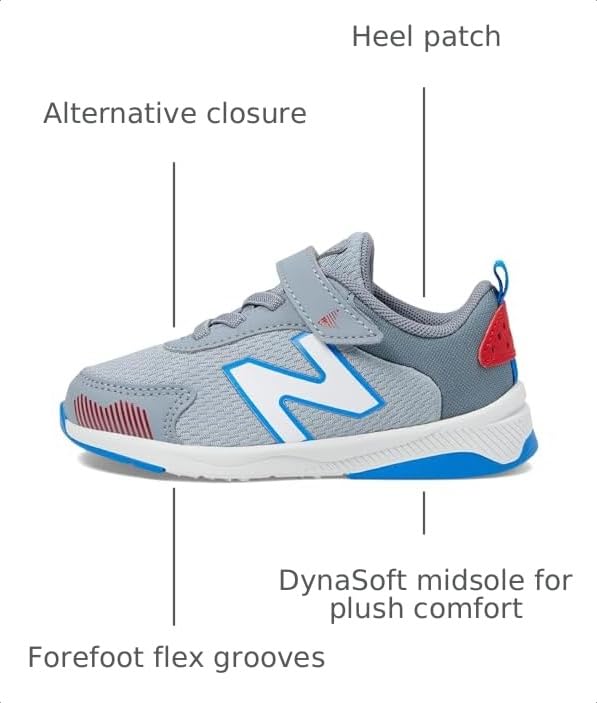 Image of New Balance Baby Boys' Dynasoft 545 V1 Bungee Lace Sneakers