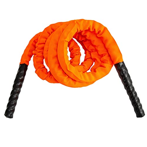 Vaveren Corda de pular peso para construção de exercícios de batalha, 3,8 cm x 3 m