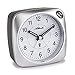 Produktbild Atlanta Funkwecker mit Licht Snooze Crescendo Analog Silber - 1794/19
